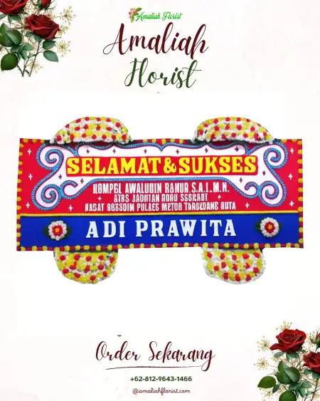 Papan Bunga Ucapan Selamat Karanggintung
